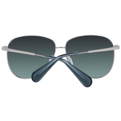 Lunettes de soleil Max & Co femme aviateur en métal or rose – MA-1047117