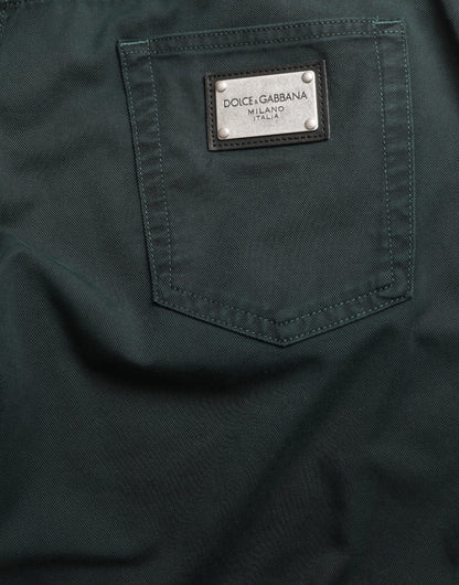 Jean Dolce & Gabbana homme skinny en coton vert – PAN75053