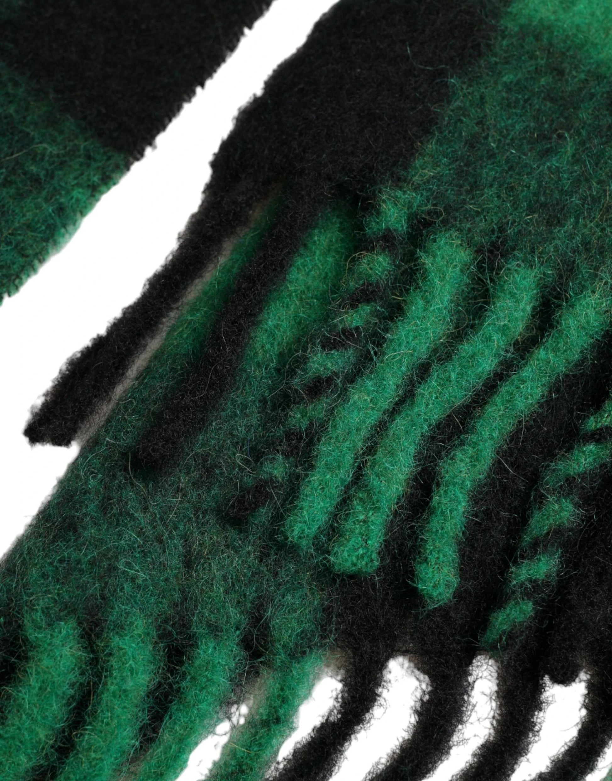 Dolce & Gabbana Black Green Buffalo Check Poncho Coat Jacket by Dolce & Gabbana