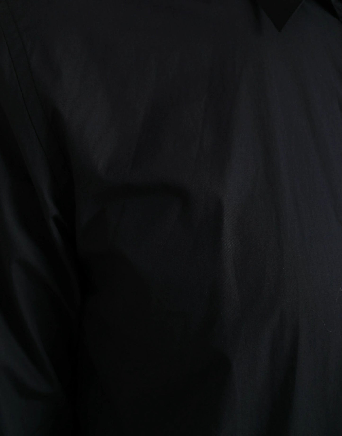 Dolce & Gabbana Navy Blue Cotton Collared Formal Dress Shirt by Dolce & Gabbana