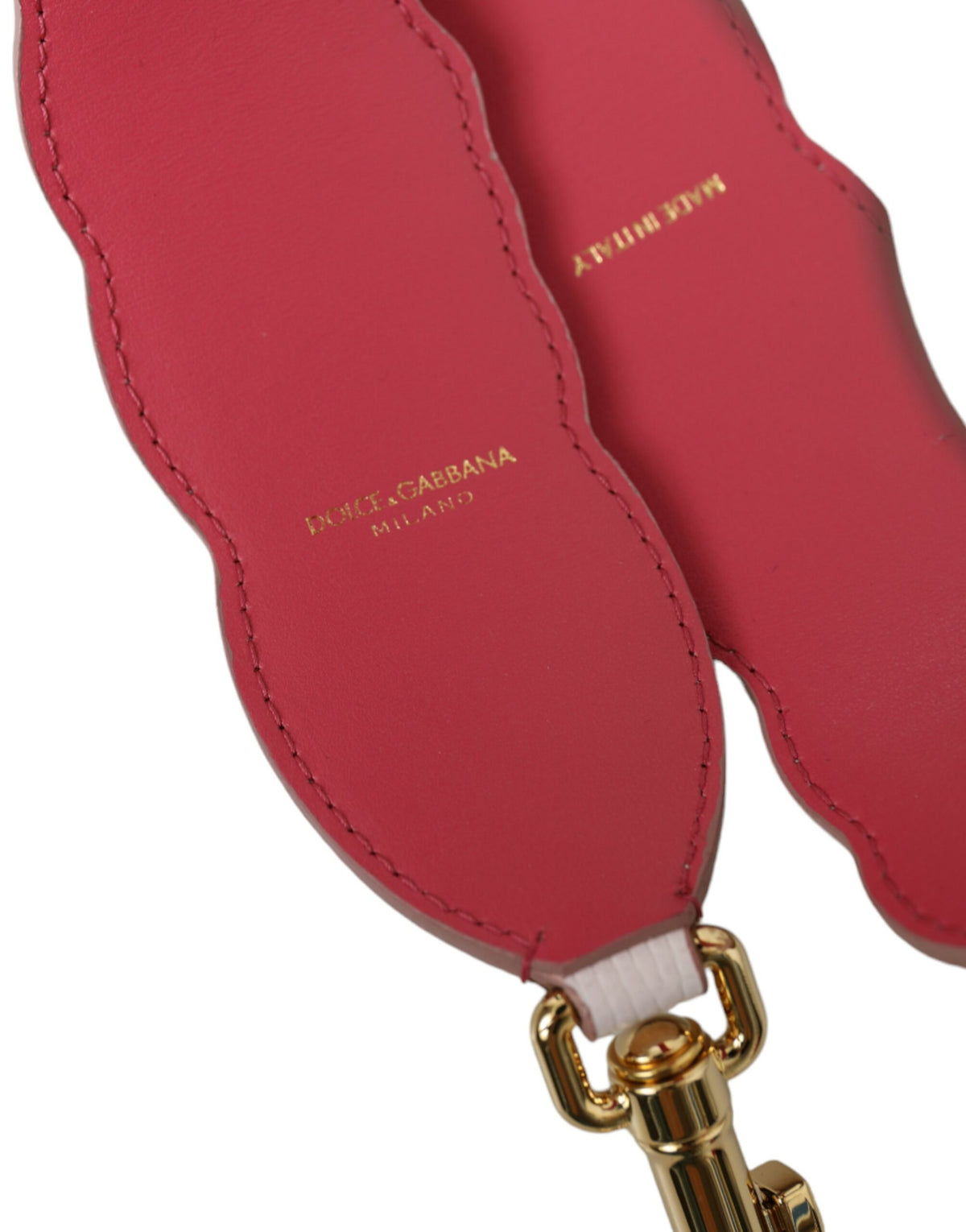 Bandoulière Dolce & Gabbana femme en cuir de veau blanc à motif floral – WMB312#