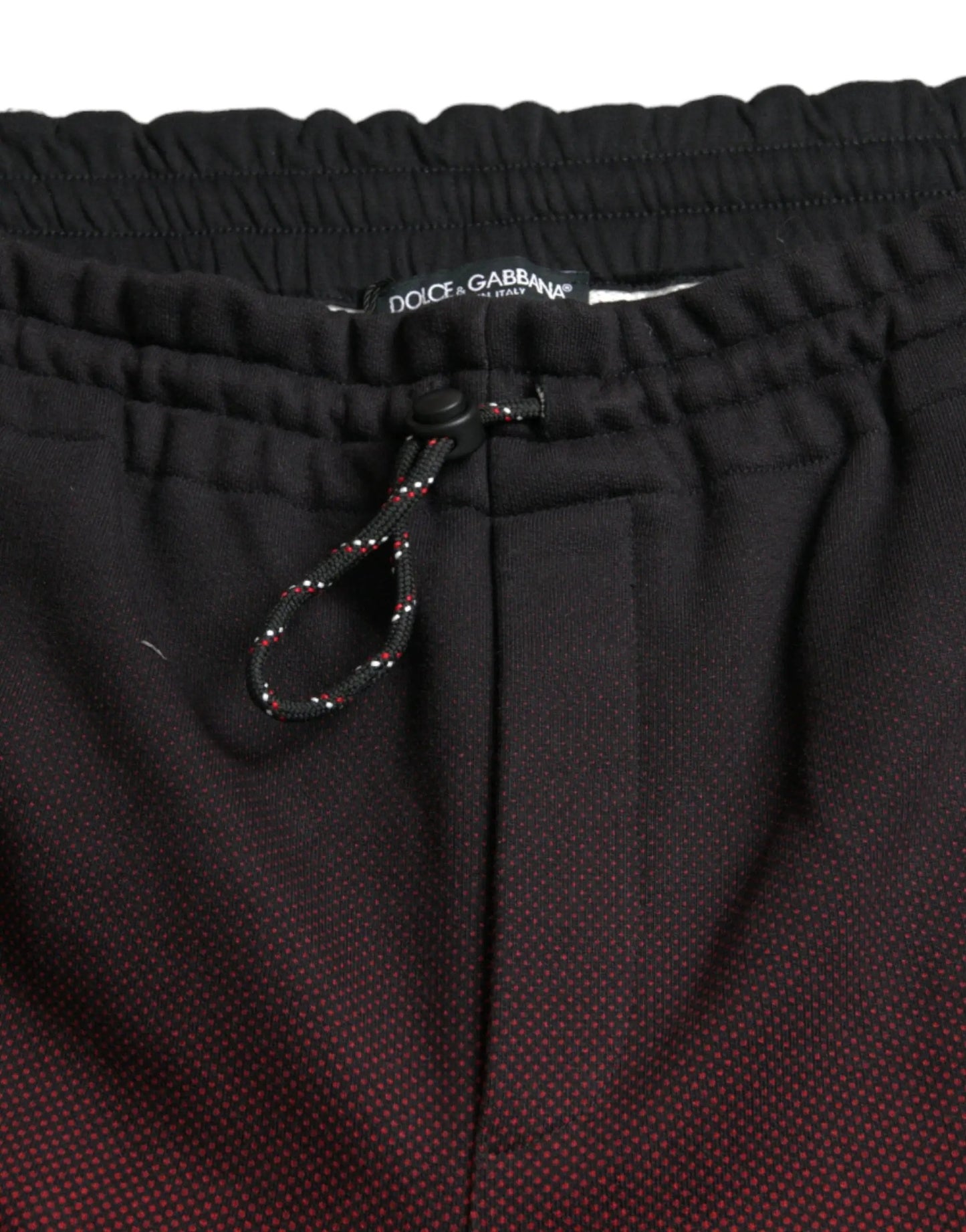 Dolce & Gabbana Red Leopard Print Cotton Bermuda Shorts by Dolce & Gabbana