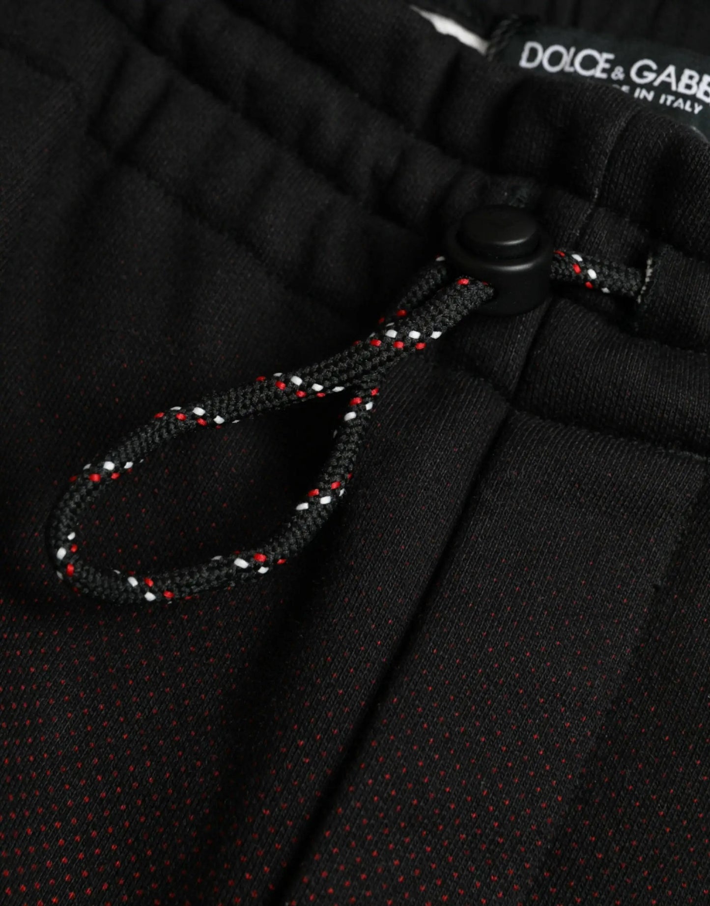 Dolce & Gabbana Red Leopard Print Cotton Bermuda Shorts by Dolce & Gabbana