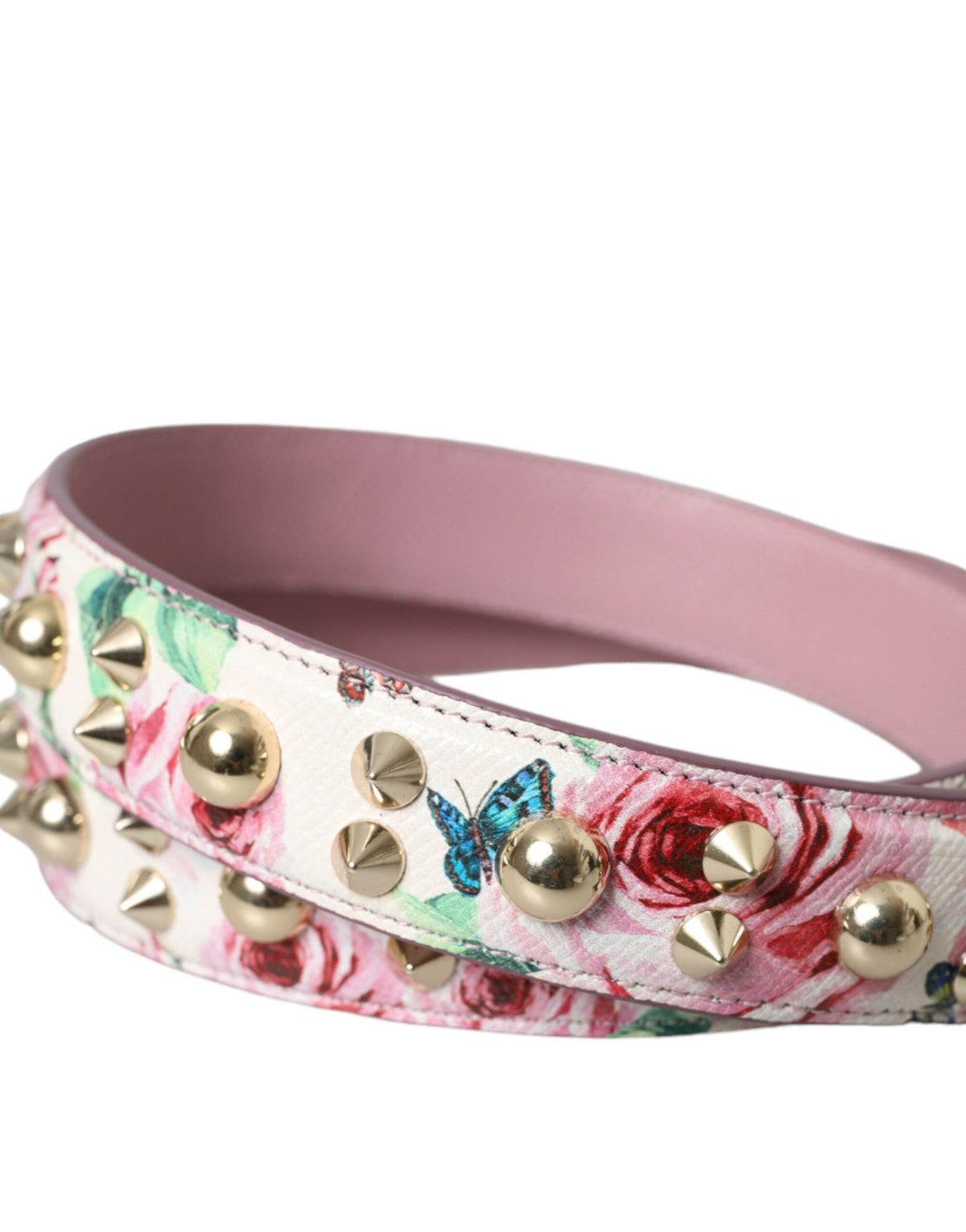 Roze leren schoudertas voor dames van Dolce & Gabbana – WMB309