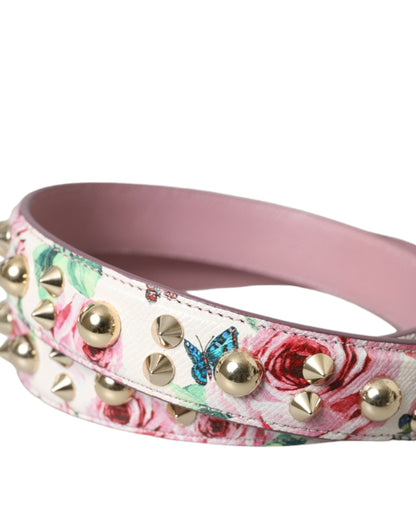 Roze leren schoudertas voor dames van Dolce & Gabbana – WMB309