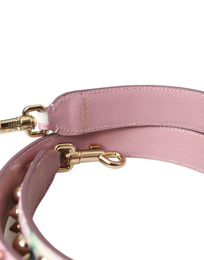 Roze leren schoudertas voor dames van Dolce & Gabbana – WMB309