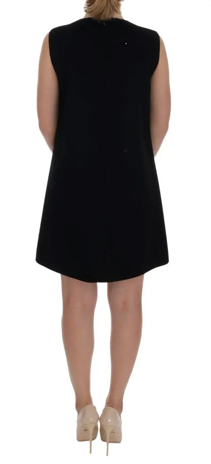Dolce & Gabbana Black I AM A PRINCESS Crystal Shift Dress by Dolce & Gabbana
