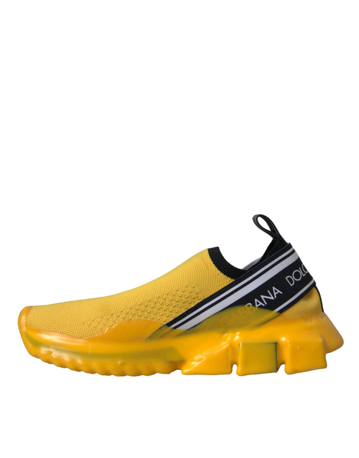 Baskets Dolce & Gabbana femme Sorrento slip-on jaune et noir – LA11121