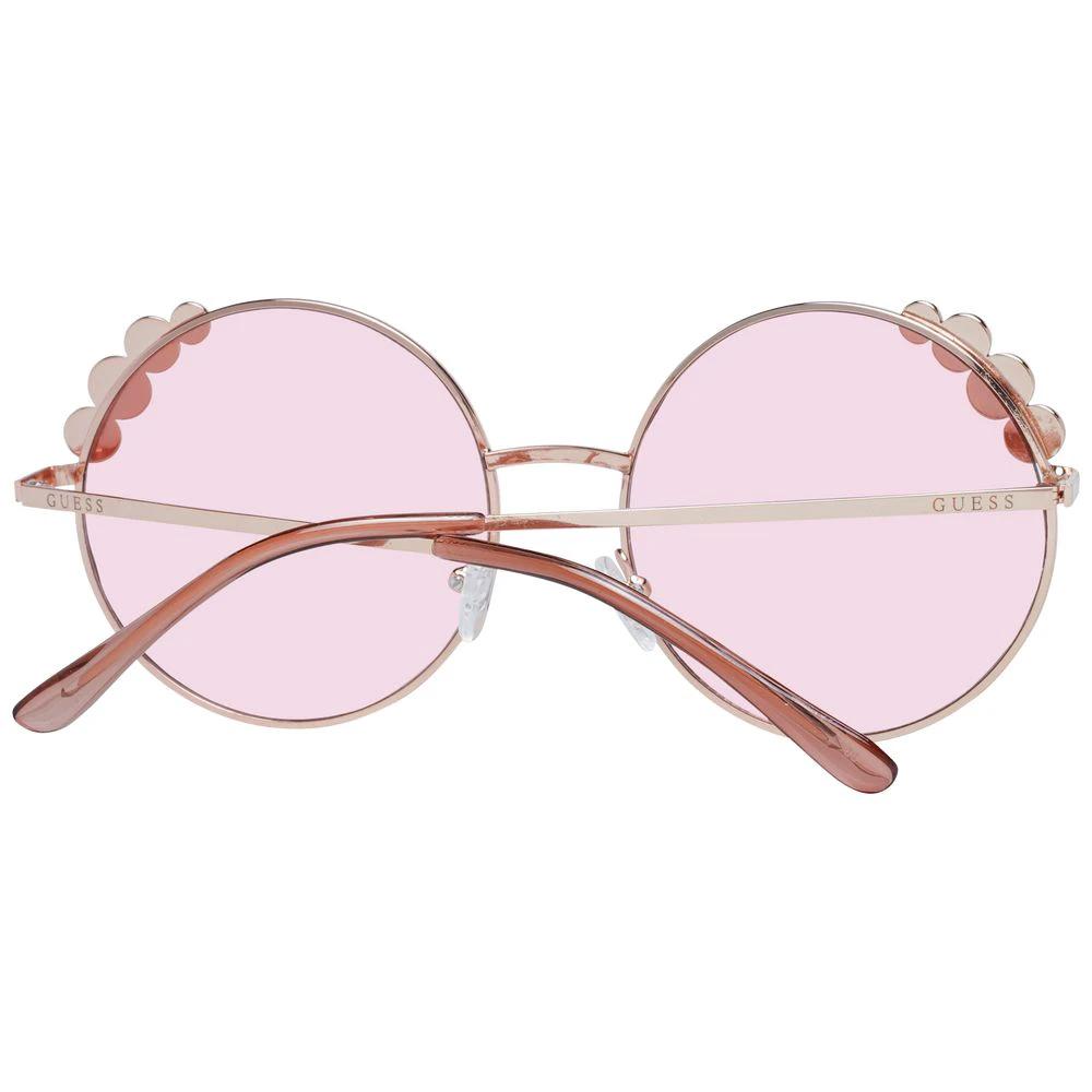 Guess Rose Gold Metal Sunglasses by Guess