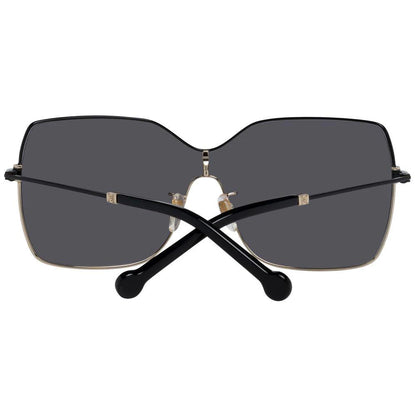 Carolina Herrera Black Metal Sunglasses