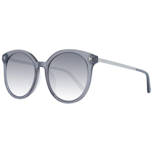 Lunettes de soleil Bally femme rondes en plastique gris – BA-1035876