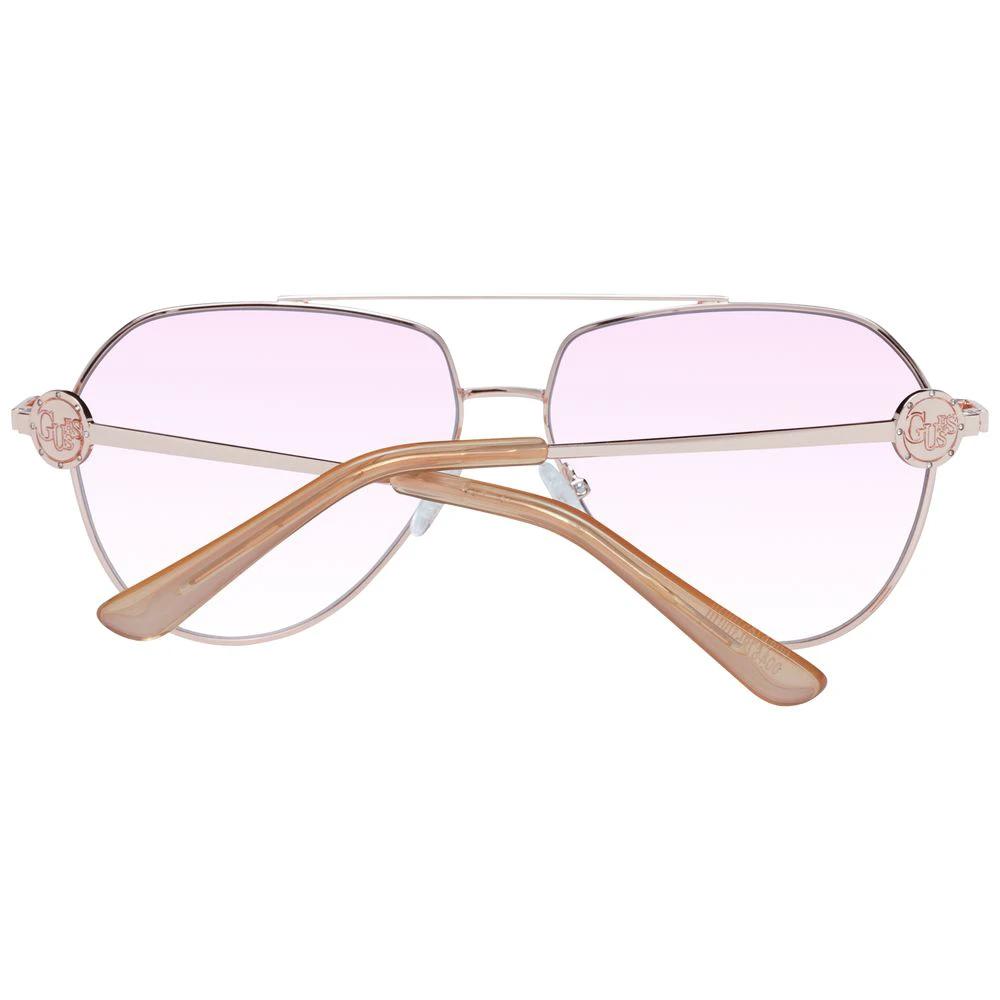 Guess Rose Gold Metal Sunglasses by Guess