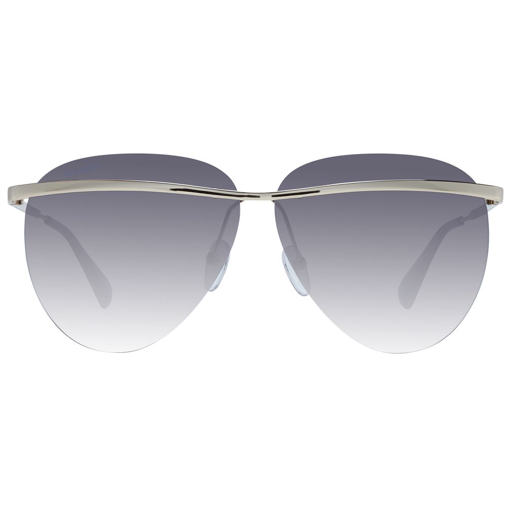 Lunettes de soleil Max & Co femme aviateur en métal doré – MA-1043060