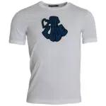 Dolce & Gabbana White King Of Love Round Neck Short Sleeves T-shirt by Dolce & Gabbana