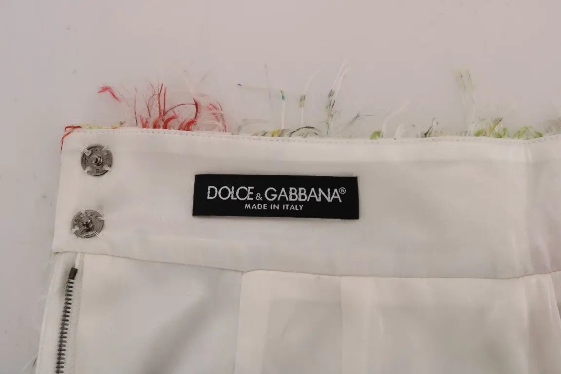 Dolce & Gabbana Floral Patterned Pencil Straight Skirt by Dolce & Gabbana