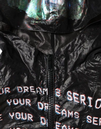 Dolce & Gabbana Multicolor Print Hooded Sweatshirt Sweater by Dolce & Gabbana