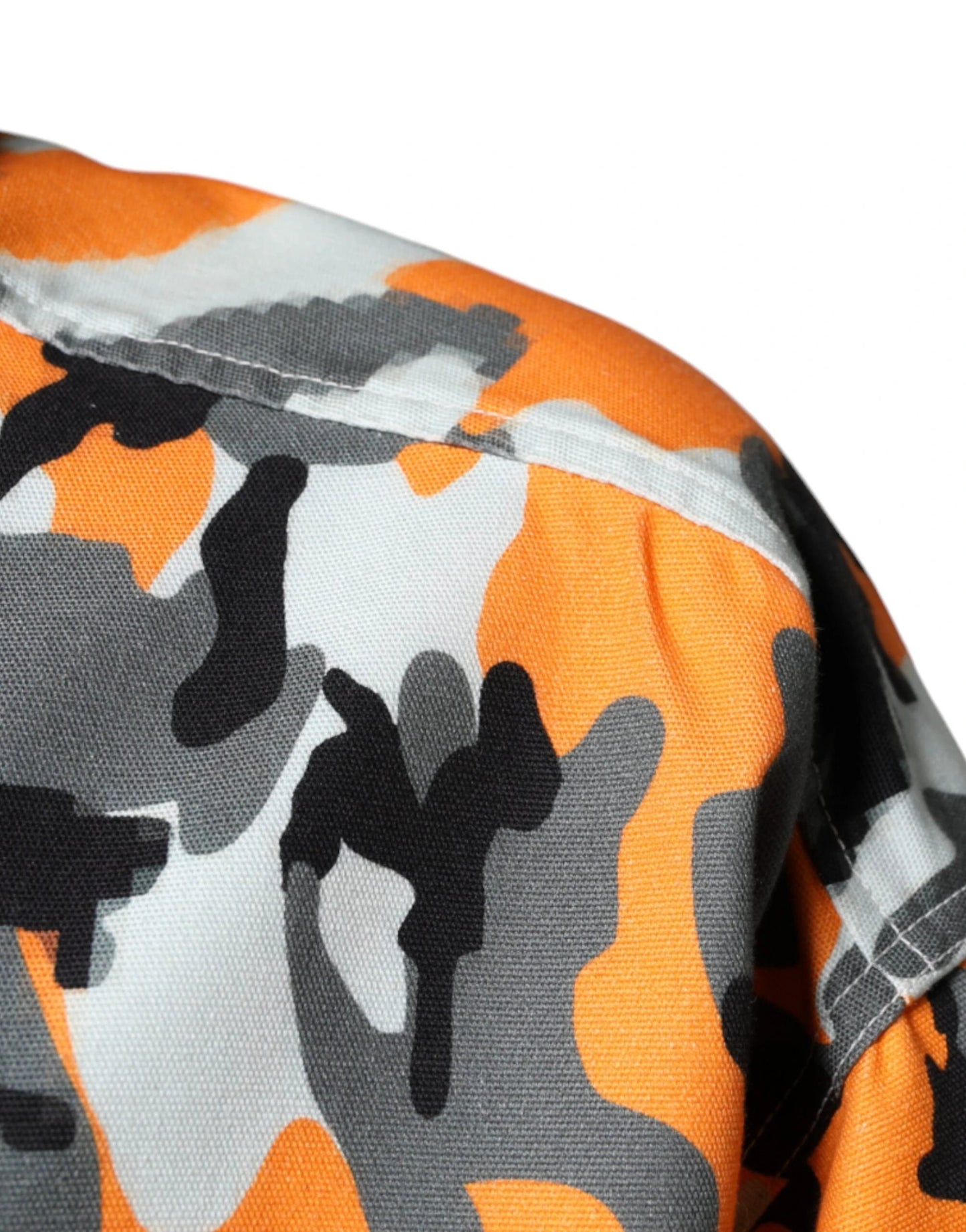 Dolce & Gabbana Multicolor Camouflage Cotton Denim Collared Jacket by Dolce & Gabbana