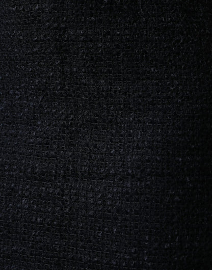 Dolce & Gabbana Black Virgin Wool Pencil Cut Midi Skirt by Dolce & Gabbana