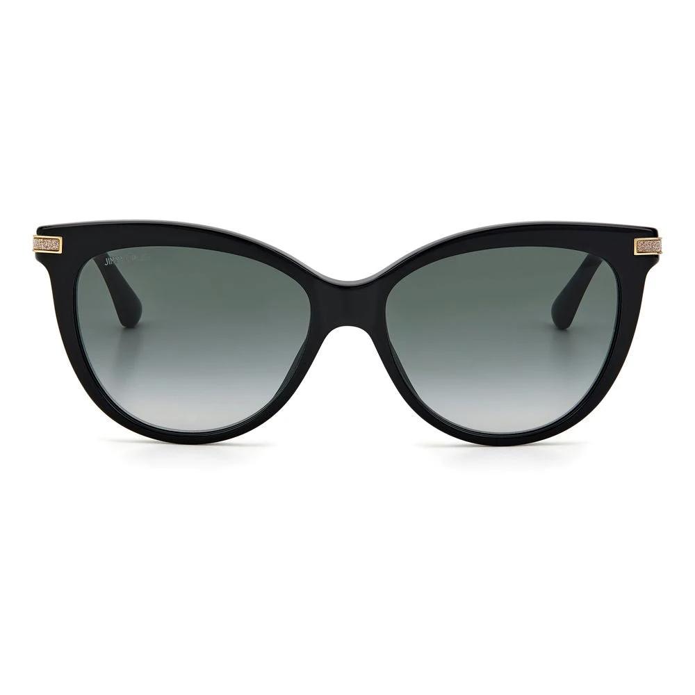 Jimmy Choo Black Acetate Sunglasses by Jimmy Choo