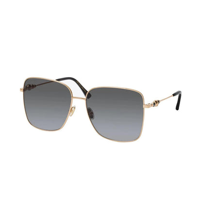 Jimmy Choo Gold Metal Sunglasses by Jimmy Choo