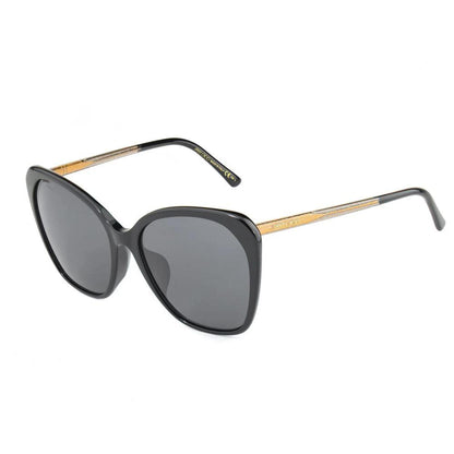 Jimmy Choo Black Metal Sunglasses by Jimmy Choo