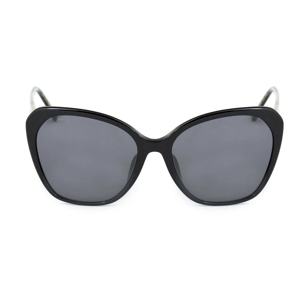 Jimmy Choo Black Metal Sunglasses by Jimmy Choo