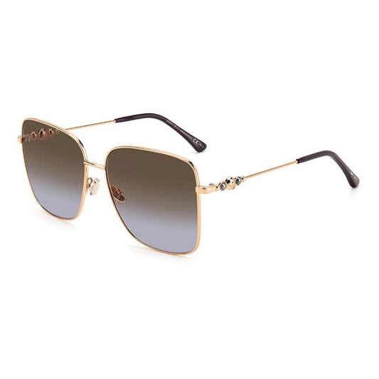 Jimmy Choo Gold Metal Sunglasses by Jimmy Choo