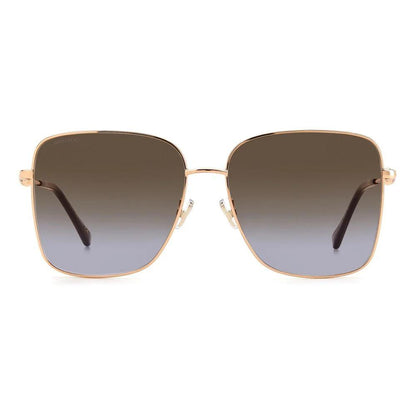 Jimmy Choo Gold Metal Sunglasses by Jimmy Choo