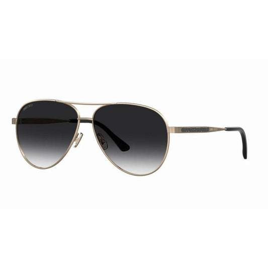 Jimmy Choo Gold Metal Sunglasses by Jimmy Choo