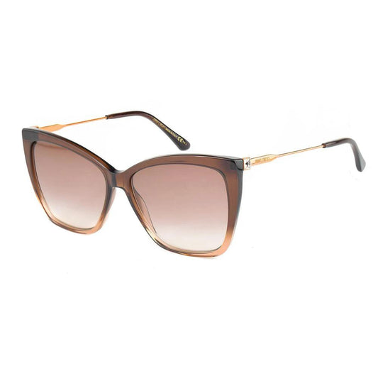 Jimmy Choo Brown Metal Sunglasses by Jimmy Choo