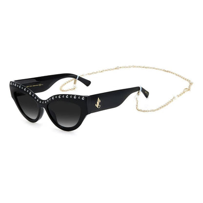 Jimmy Choo Black Acetate Sunglasses by Jimmy Choo