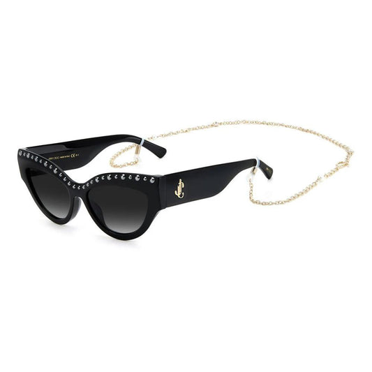 Jimmy Choo Black Acetate Sunglasses by Jimmy Choo
