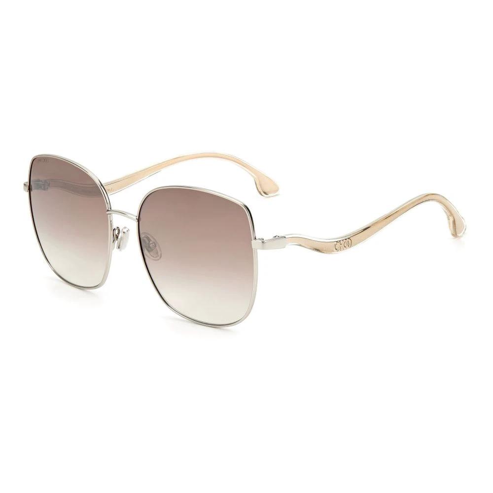 Jimmy Choo Gray Metal Sunglasses by Jimmy Choo