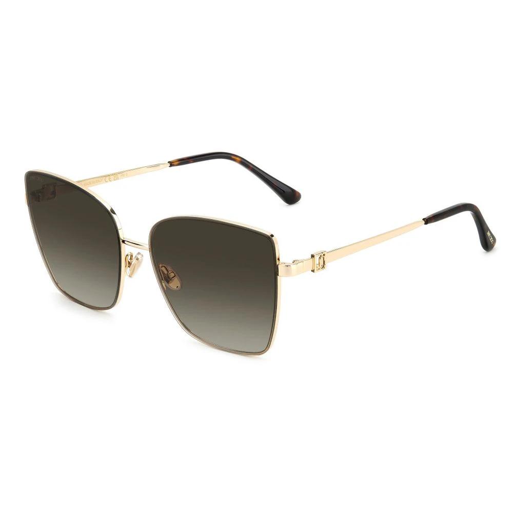 Jimmy Choo Gold Metal Sunglasses by Jimmy Choo