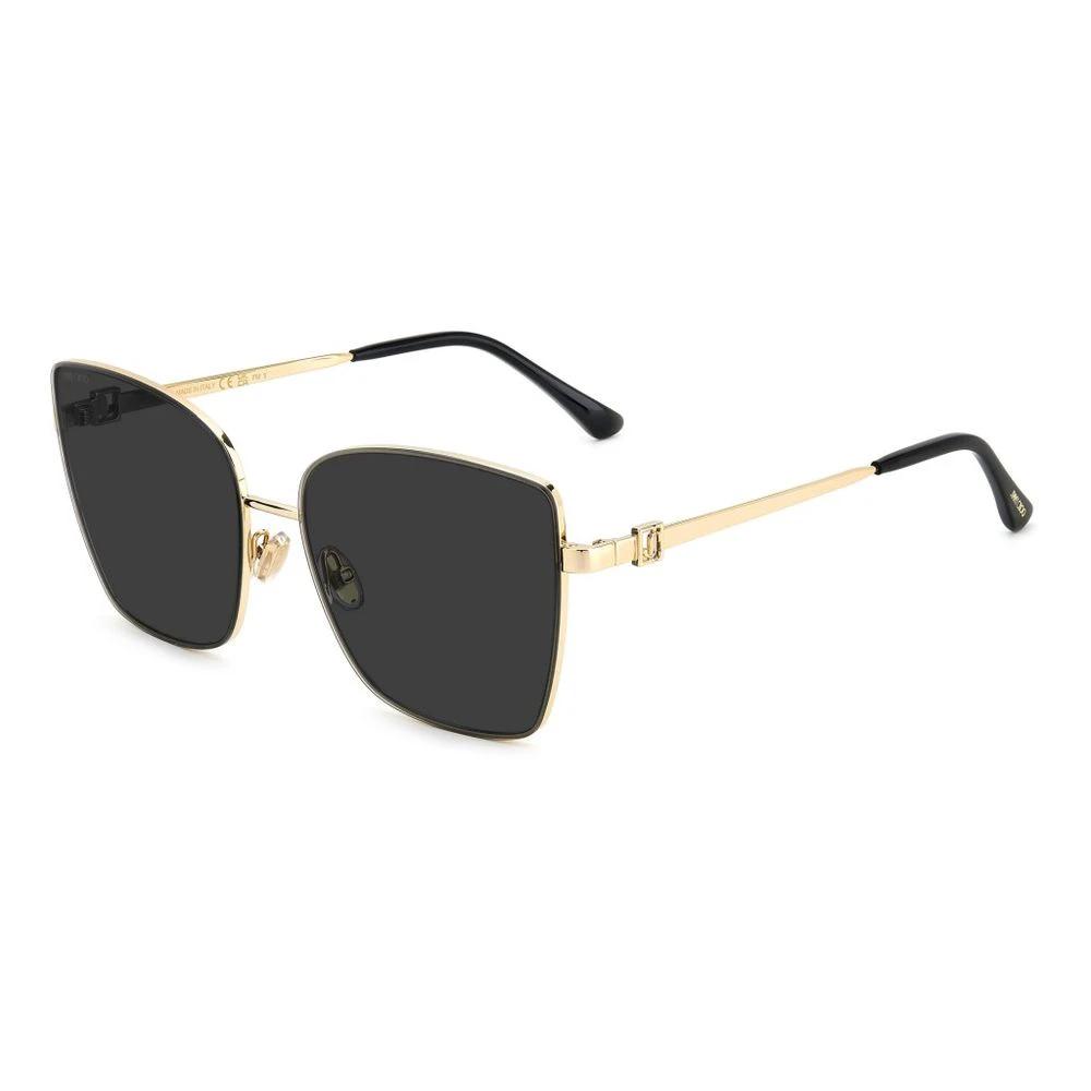 Jimmy Choo Gold Metal Sunglasses by Jimmy Choo