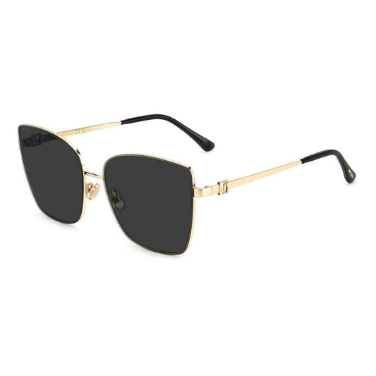 Jimmy Choo Gold Metal Sunglasses by Jimmy Choo