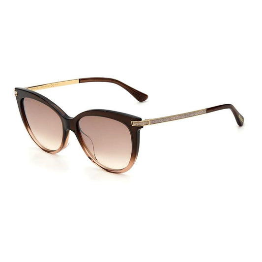 Jimmy Choo Brown Acetate Sunglasses by Jimmy Choo