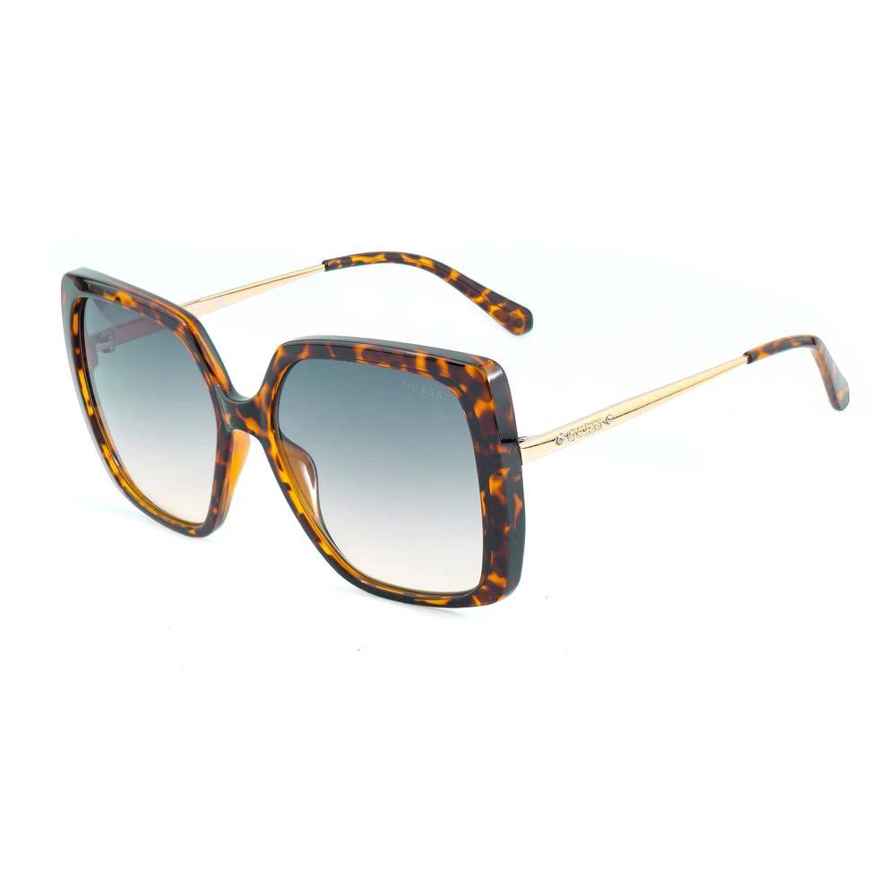 Guess Brown Metal Sunglasses by Guess