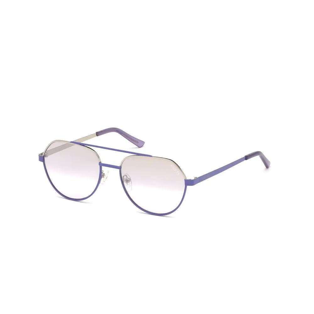 Guess Purple Metal Sunglasses by Guess