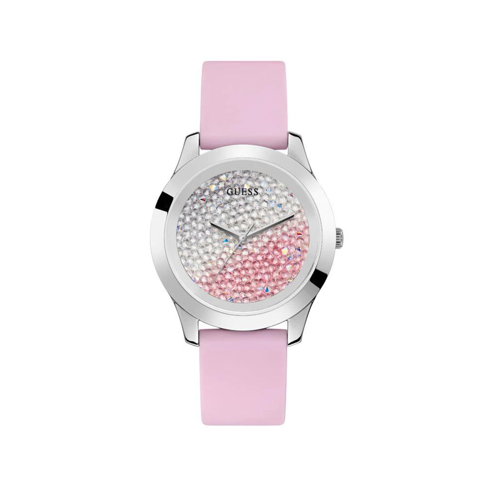 Guess Multicolor Rubber Dress Watch