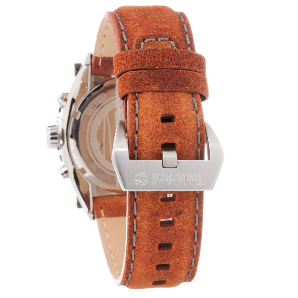 Timberland Brown Leather Sport Watch by Timberland