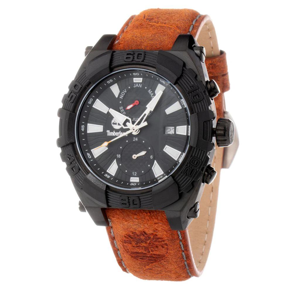 Timberland Brown Leather Dress Watch by Timberland