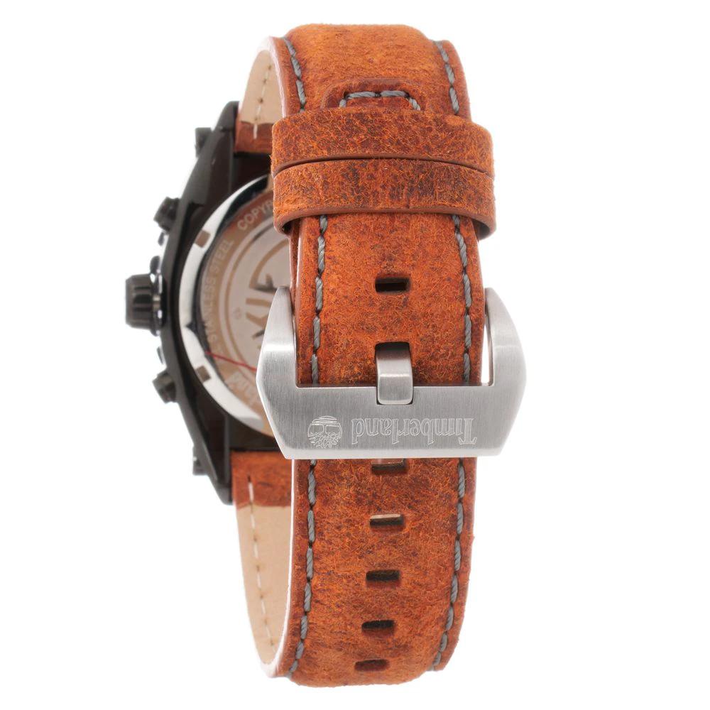 Timberland Brown Leather Dress Watch by Timberland