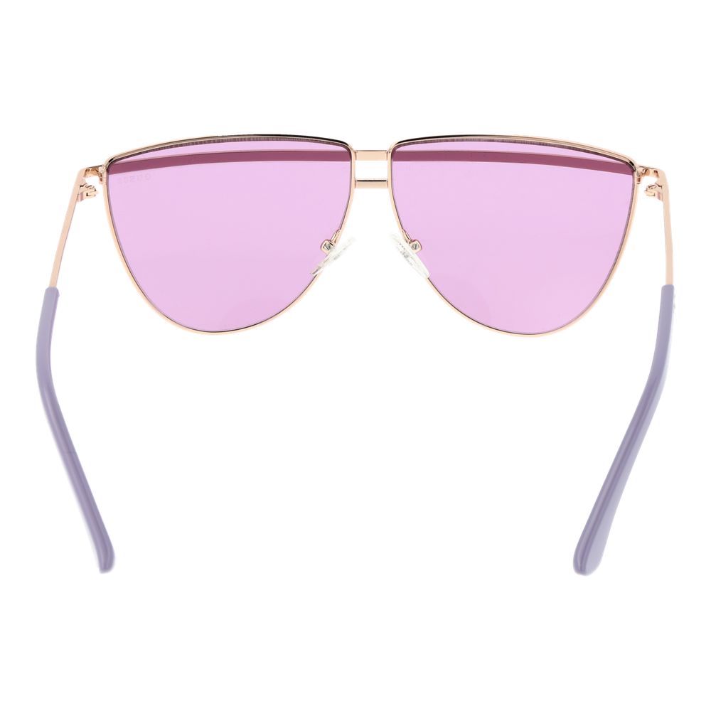 Guess Rose Gold Metal Sunglasses