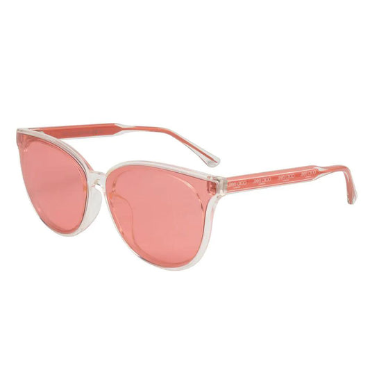 Jimmy Choo Transparent Acetate Sunglasses by Jimmy Choo