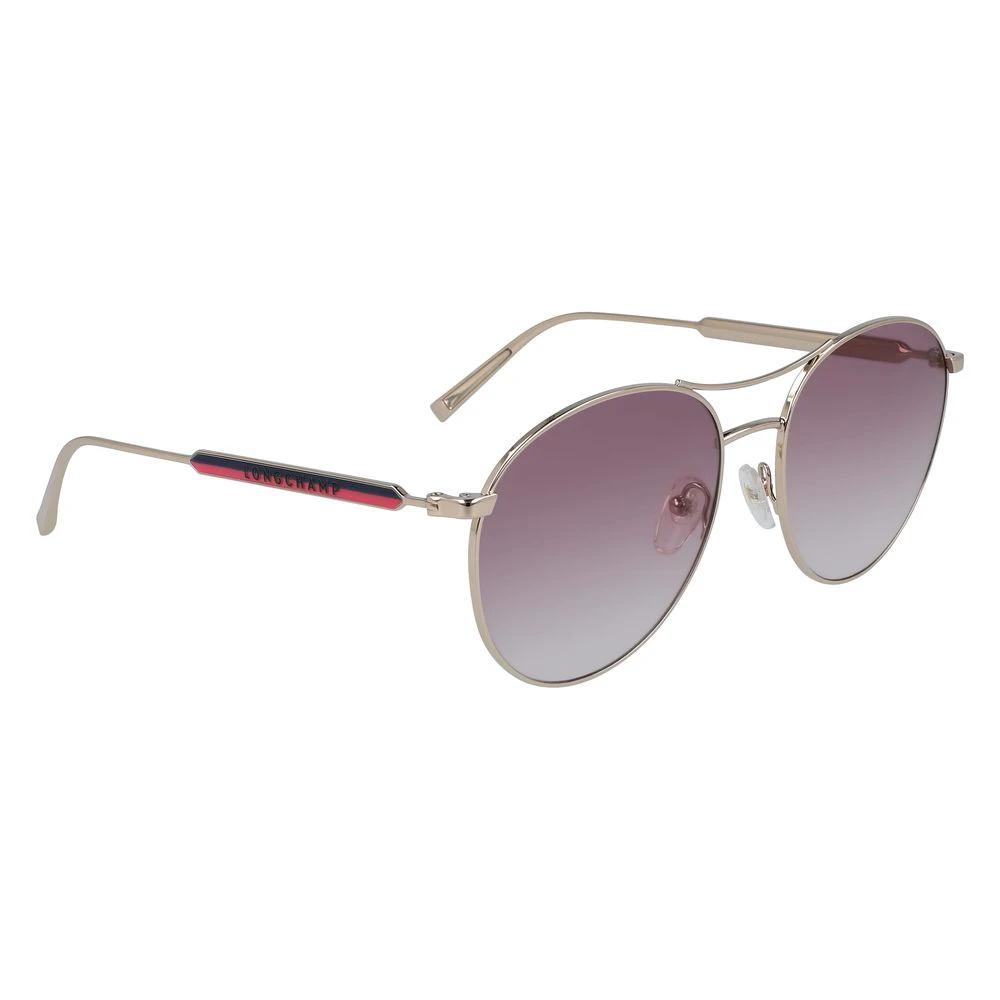 Longchamp Bicolor Metal Sunglasses by Longchamp