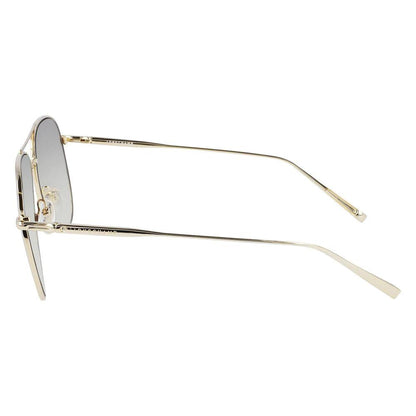 Longchamp Gold Metal Sunglasses by Longchamp