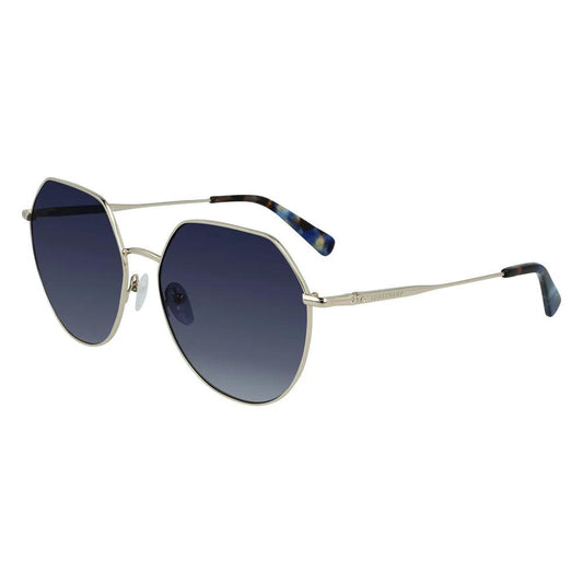 Longchamp Bicolor Metal Sunglasses by Longchamp