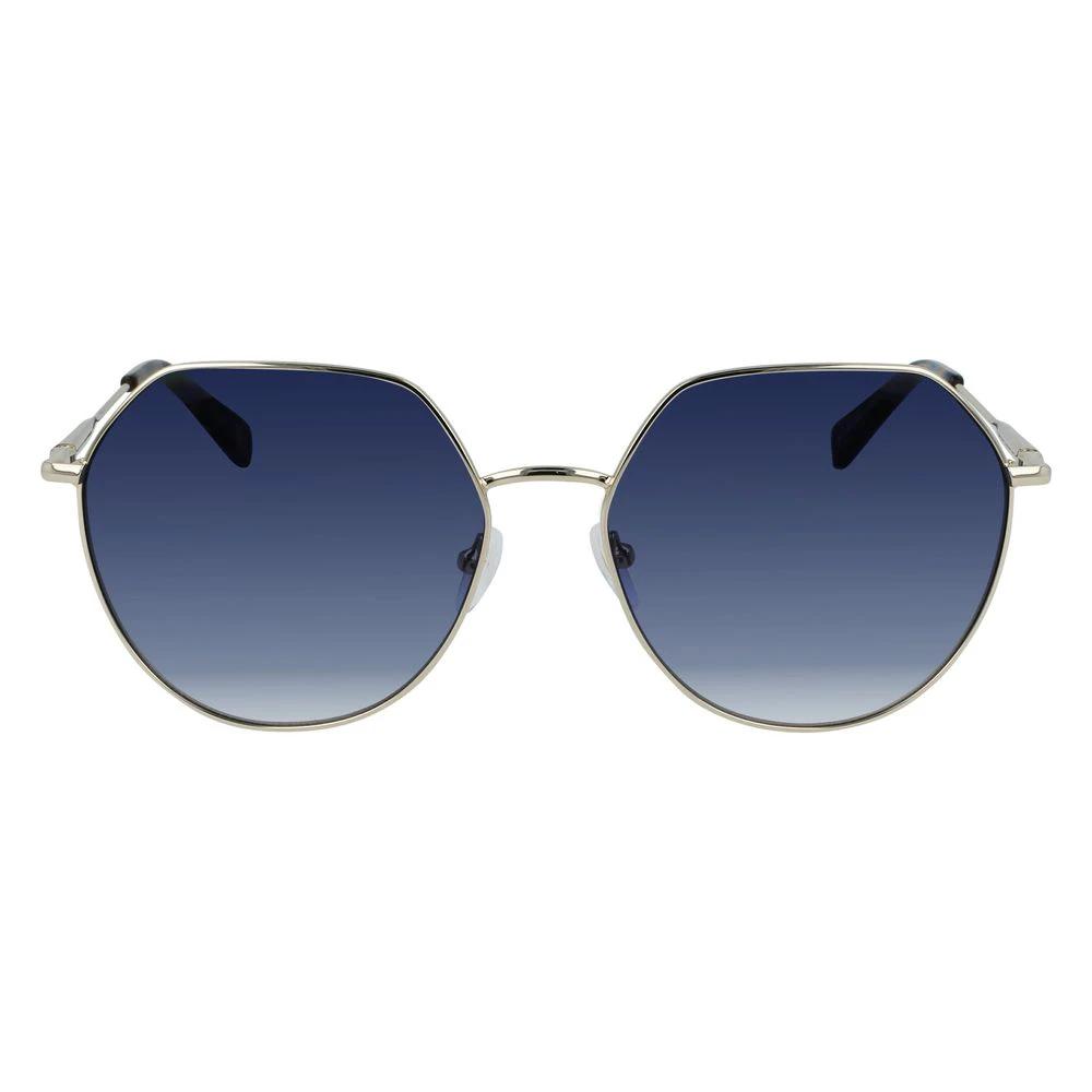 Longchamp Bicolor Metal Sunglasses by Longchamp