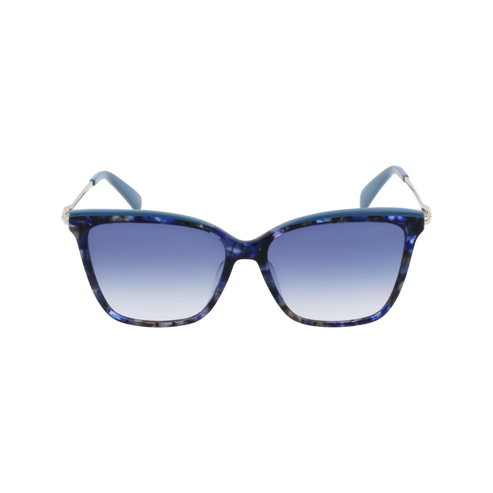 Longchamp Blue Acetate Sunglasses by Longchamp